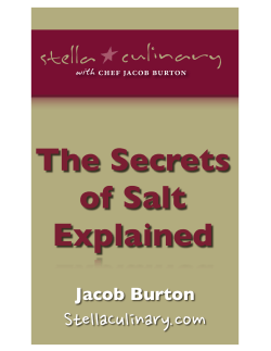 The Secrets of Salt Explained