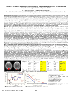 Feasibility of QUantitative Imaging of eXtraction of Oxygen