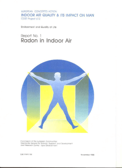 Radon in Indoor Air