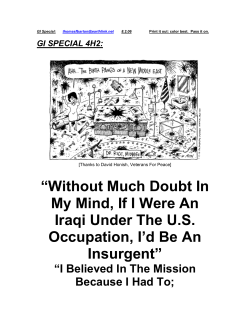GI Special - The Military Project