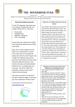 The Bournmoor star - Bournmoor Primary School