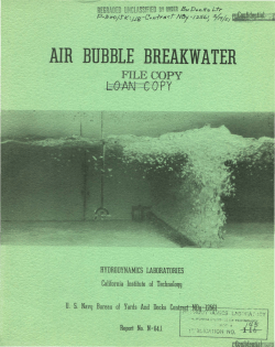 AIR BUBBLE BREAKWATER