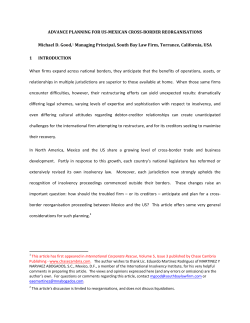 ICR Article 2 - US- Mexico Bar Association