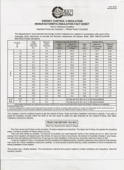 Energy Control Cellulose