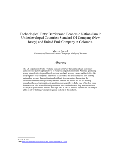 Technological Entry Barriers and Economic Nationalism