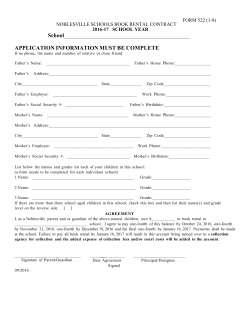 Textbook Rental Contract 16-17