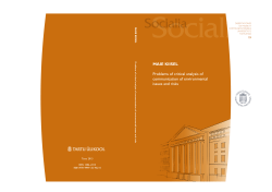 MAIE KIISEL Problems of critical analysis of