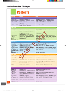 SAMPLE MPLE AMPLE SAMPLE SAMPLE UNIT