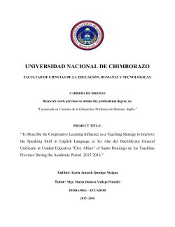 universidad nacional de chimborazo