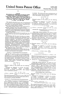 Reactions of trimethylaluminum with hydrazines and products thereof