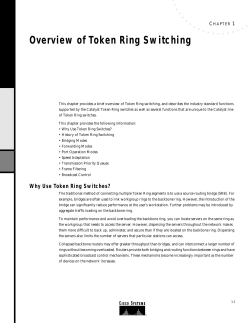 Overview of Token Ring Switching