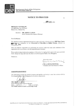 DBP Data Center, Inc. - Development Bank of the Philippines