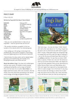 frog`s diary - The London Book Fair