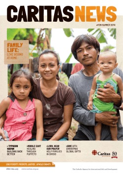 family life - Caritas Australia