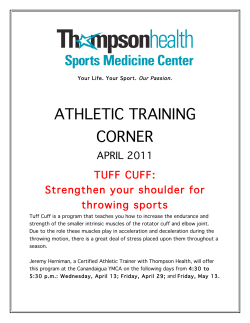 athletic training corner