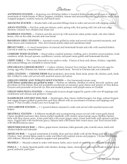 Stations - The Epicurean Delight