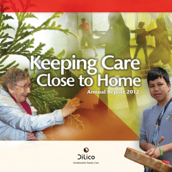 AGM Report 2011-2012 - Dilico Anishinabek Family Care