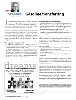 Gasoline transferring