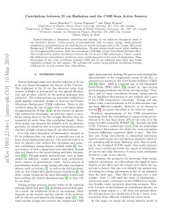 Correlations between 21 cm Radiation and the CMB from Active