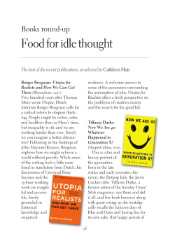 Food for idle thought