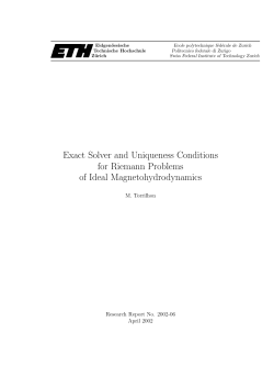 April 2002  - Seminar for Applied Mathematics