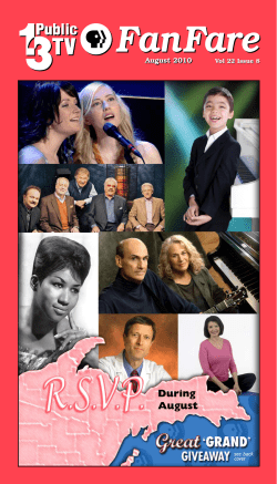 During August - WNMU-TV - Northern Michigan University