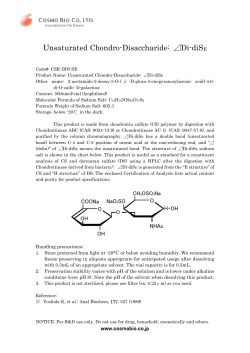 Unsaturated Chondro-Disaccharide: ⊿Di-diS