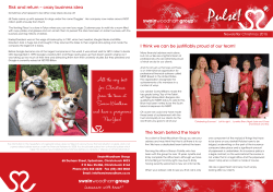 Summer 2016 newsletter