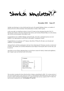 December 2011 - Sherkin Island