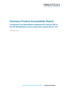 OpenText Content Server 10.5