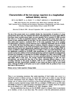 Characteristics of the low-energy reporters in a longitudinal national