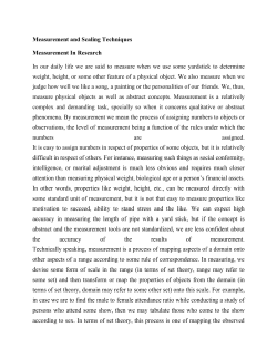 MCA (6 Sem) - Research Methodology-RM U2 P1