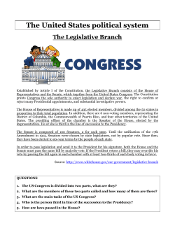 The United States political system