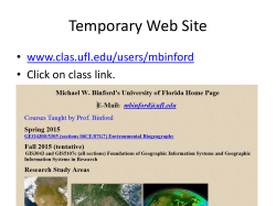 Lecture 2. History of Biogeography