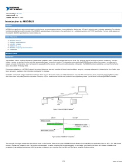 National Instruments Modbus Tutorial