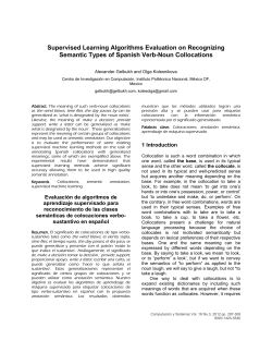 Evaluaci&oacute;n de algoritmos de aprendizaje supervisado para