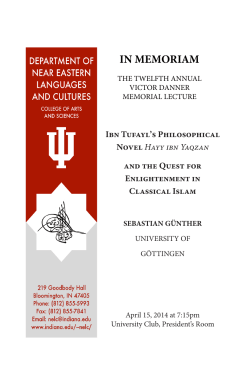 Lecture - Indiana University Bloomington