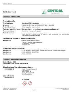 Safety Data Sheet Section 1: Identification Product identifier Product