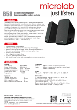 Stereo Bookshelf Speakers