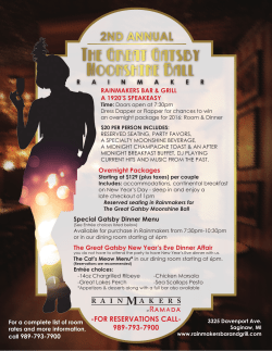 The Great Gatsby Moonshine Ball