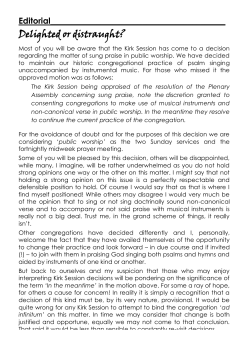 Delighted or distraught?