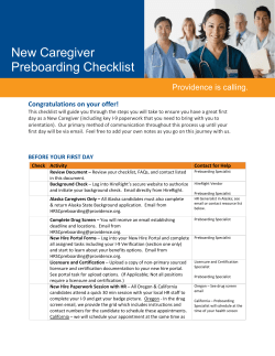 Communication Plan - Brief