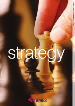 AMES STRA TEGIC PLAN 2014 &ndash; 2016