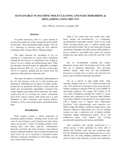 Sustainable In-Machine Mold Cleaning