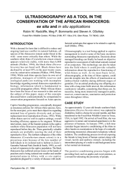 ex situ and in situ applications