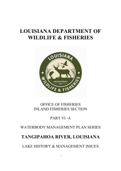 tangipahoa river, louisiana