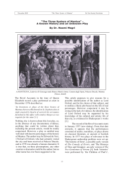 The Three Systers of Mantua