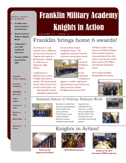 Franklin Military Academy Knights in Action