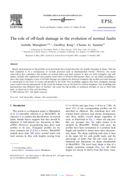 The role of off-fault damage in the evolution of normal faults
