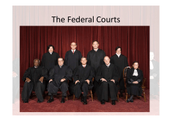 The Federal Courts